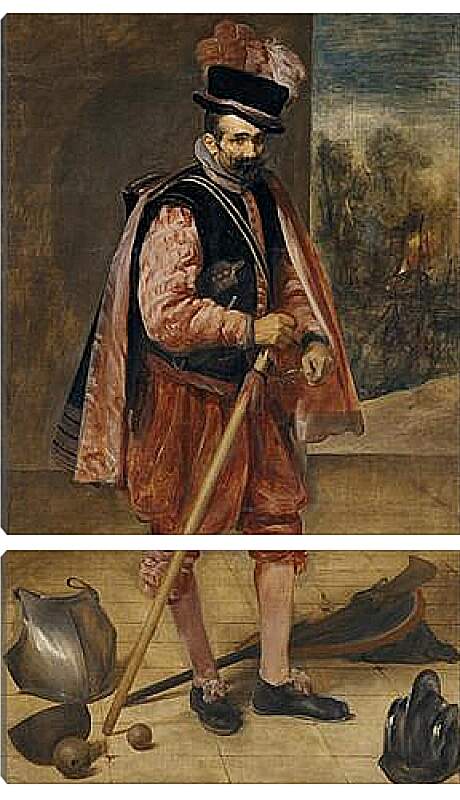 Модульная картина - The Buffoon called Juan de Austria. Диего Веласкес