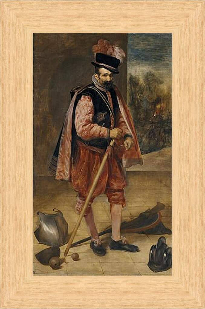 Картина в раме - The Buffoon called Juan de Austria. Диего Веласкес
