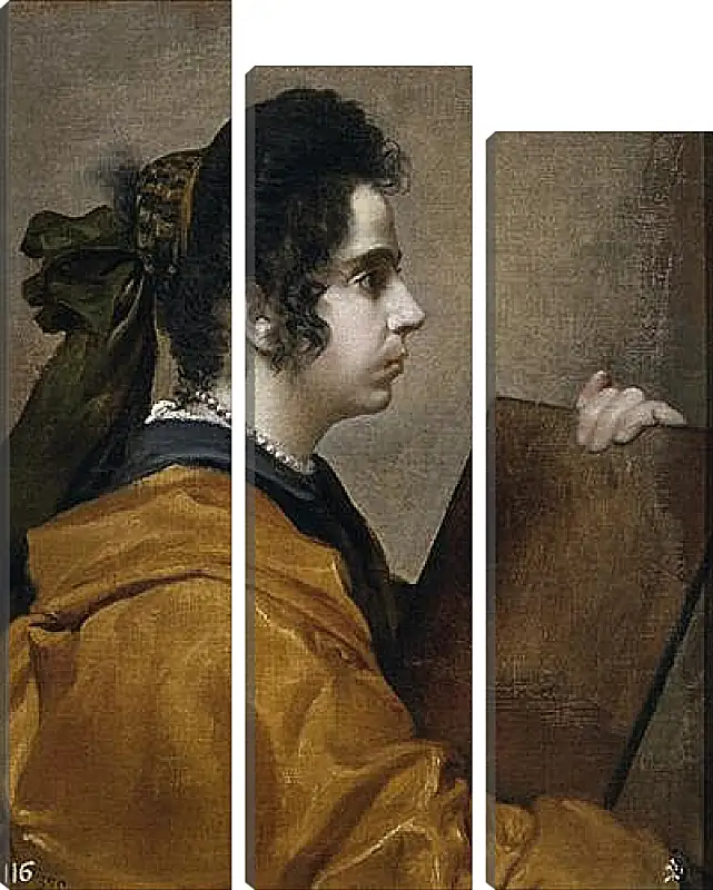 Модульная картина - Juana Pacheco Wife of the Artist. Диего Веласкес