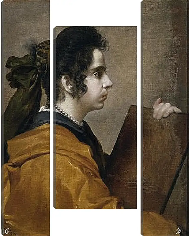 Модульная картина - Juana Pacheco Wife of the Artist. Диего Веласкес