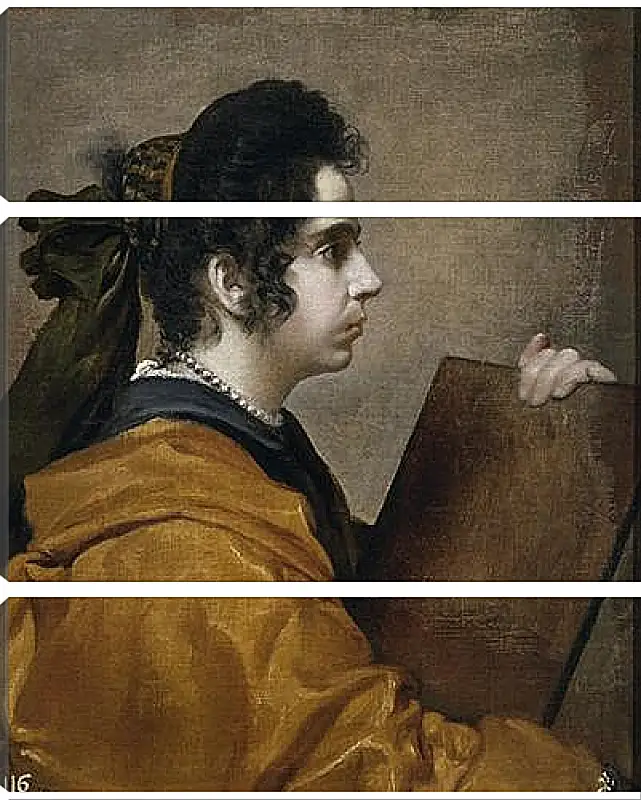 Модульная картина - Juana Pacheco Wife of the Artist. Диего Веласкес