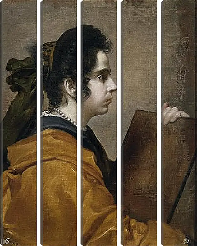 Модульная картина - Juana Pacheco Wife of the Artist. Диего Веласкес