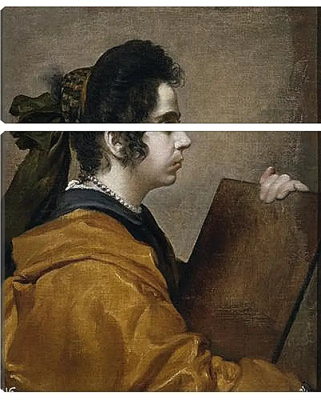 Модульная картина - Juana Pacheco Wife of the Artist. Диего Веласкес