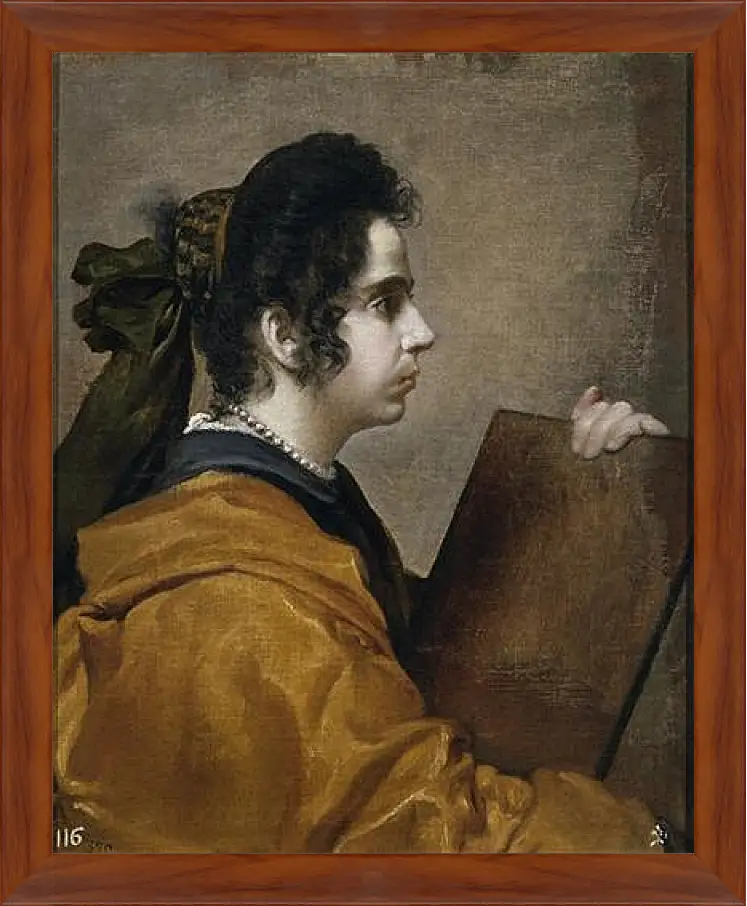 Картина в раме - Juana Pacheco Wife of the Artist. Диего Веласкес