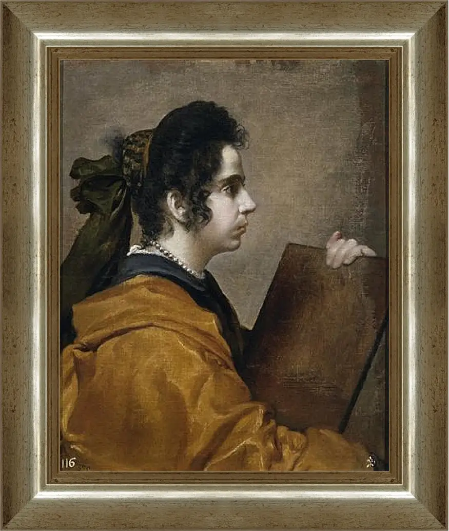 Картина в раме - Juana Pacheco Wife of the Artist. Диего Веласкес