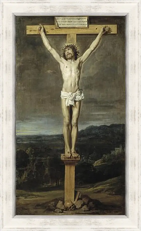 Картина в раме - Christ on the Cross. Диего Веласкес