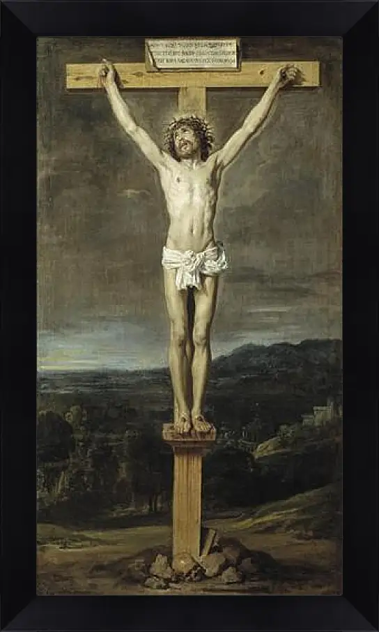 Картина в раме - Christ on the Cross. Диего Веласкес