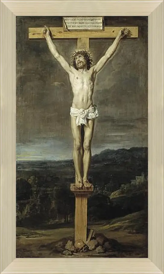 Картина в раме - Christ on the Cross. Диего Веласкес