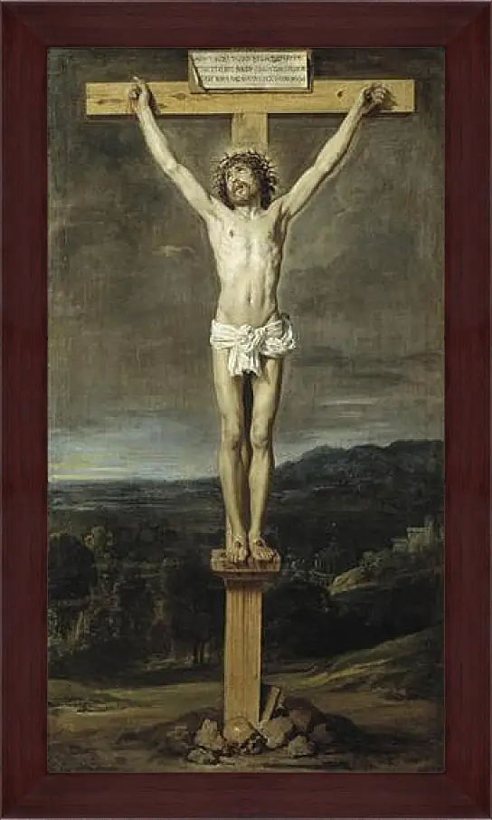 Картина в раме - Christ on the Cross. Диего Веласкес