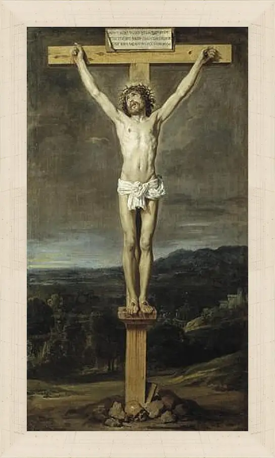 Картина в раме - Christ on the Cross. Диего Веласкес