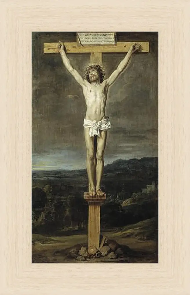 Картина в раме - Christ on the Cross. Диего Веласкес