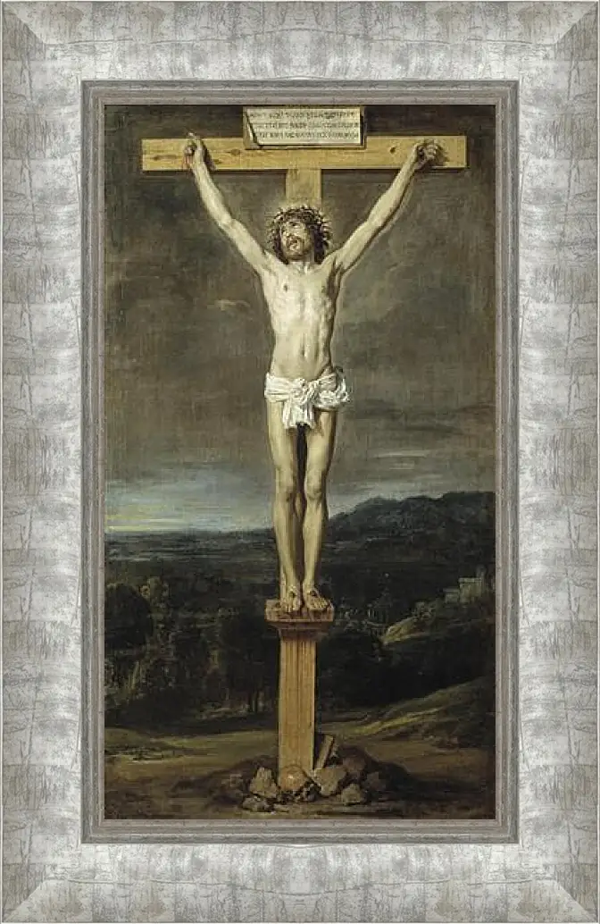 Картина в раме - Christ on the Cross. Диего Веласкес