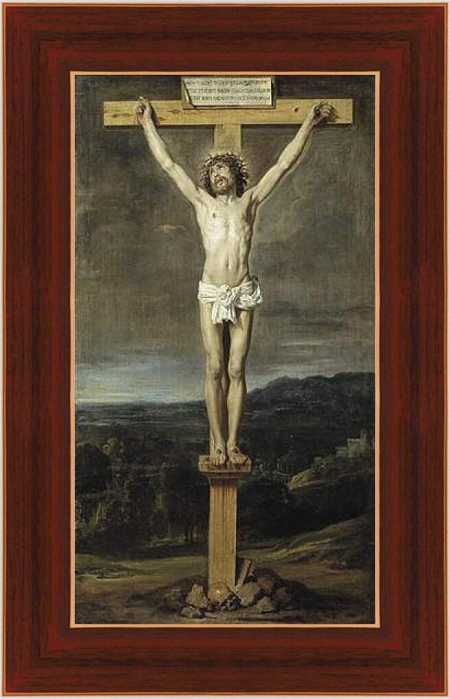 Картина в раме - Christ on the Cross. Диего Веласкес