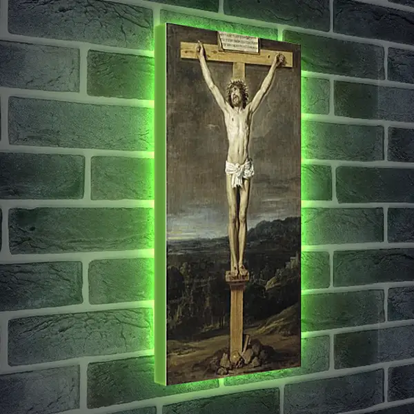 Лайтбокс световая панель - Christ on the Cross. Диего Веласкес