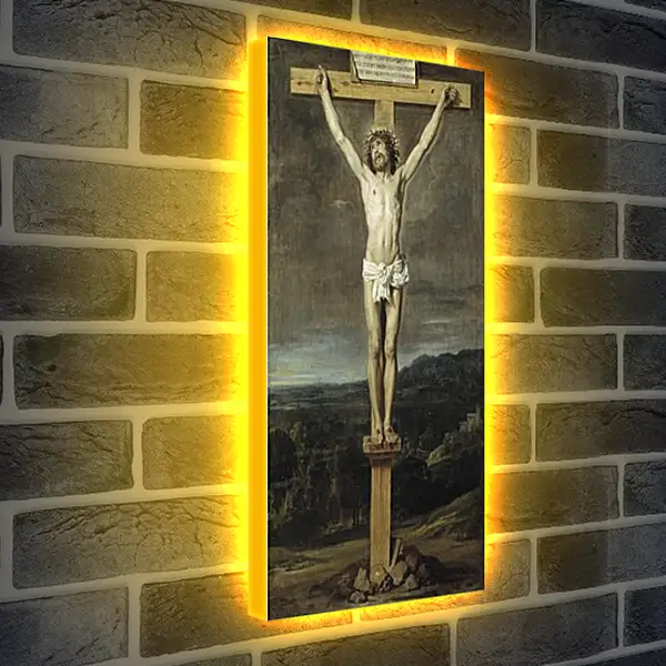 Лайтбокс световая панель - Christ on the Cross. Диего Веласкес