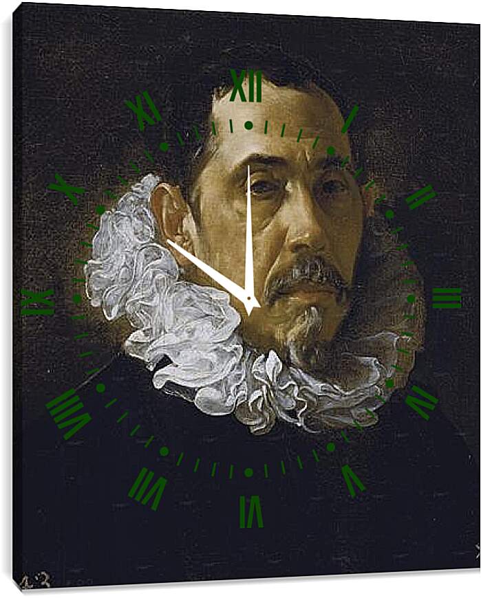Часы картина - Francisco Pachero. Диего Веласкес