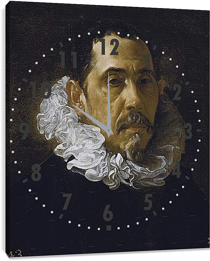 Часы картина - Francisco Pachero. Диего Веласкес