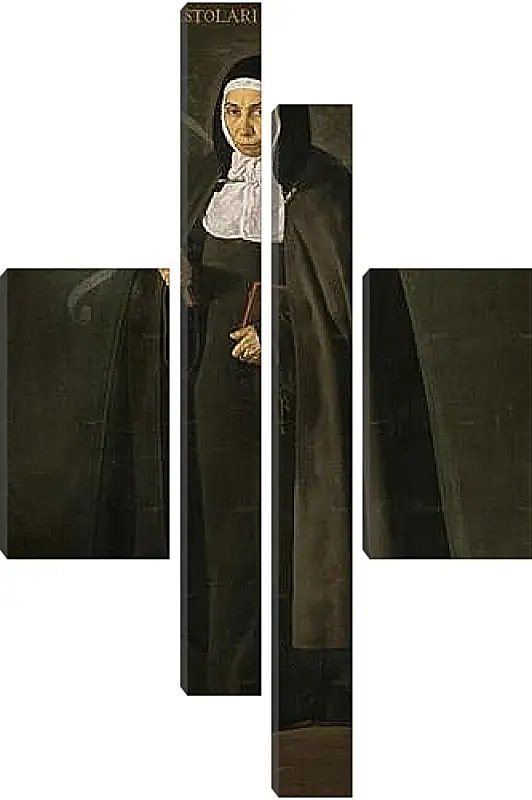 Модульная картина - The Venerable Mother Jeronima de la Fuente. Диего Веласкес