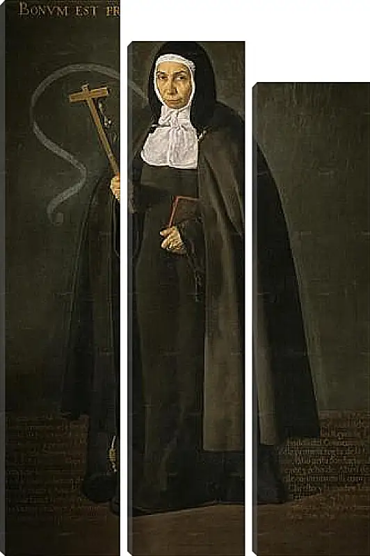 Модульная картина - The Venerable Mother Jeronima de la Fuente. Диего Веласкес