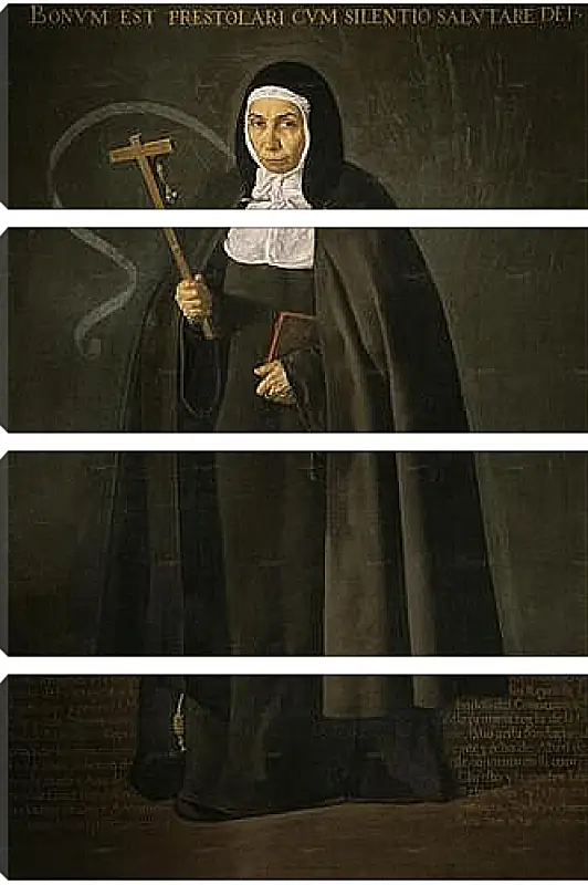 Модульная картина - The Venerable Mother Jeronima de la Fuente. Диего Веласкес