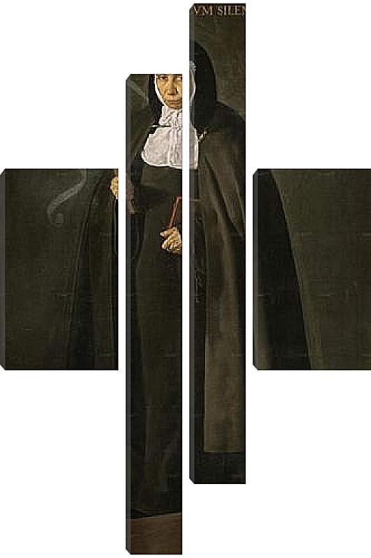 Модульная картина - The Venerable Mother Jeronima de la Fuente. Диего Веласкес