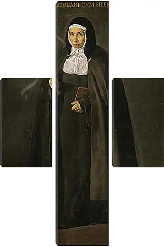 Модульная картина - The Venerable Mother Jeronima de la Fuente. Диего Веласкес