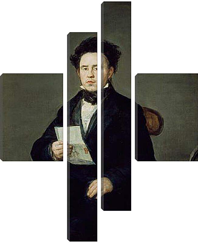 Модульная картина - Juan Bautista de Muguiro. Франсиско Гойя