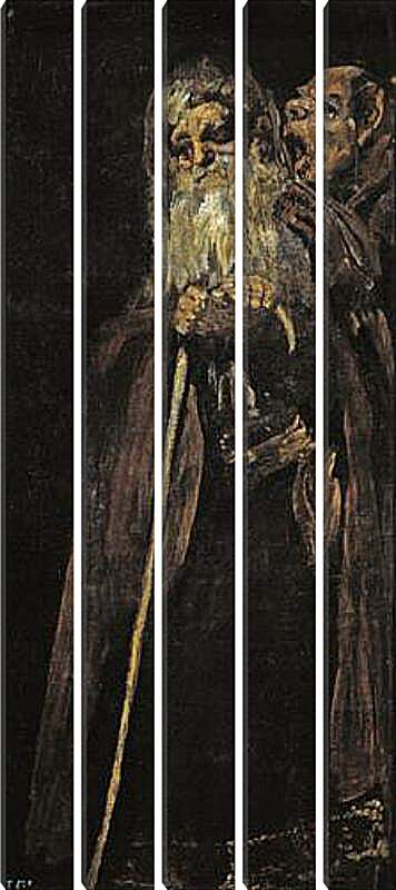 Модульная картина - Two Friars. Франсиско Гойя