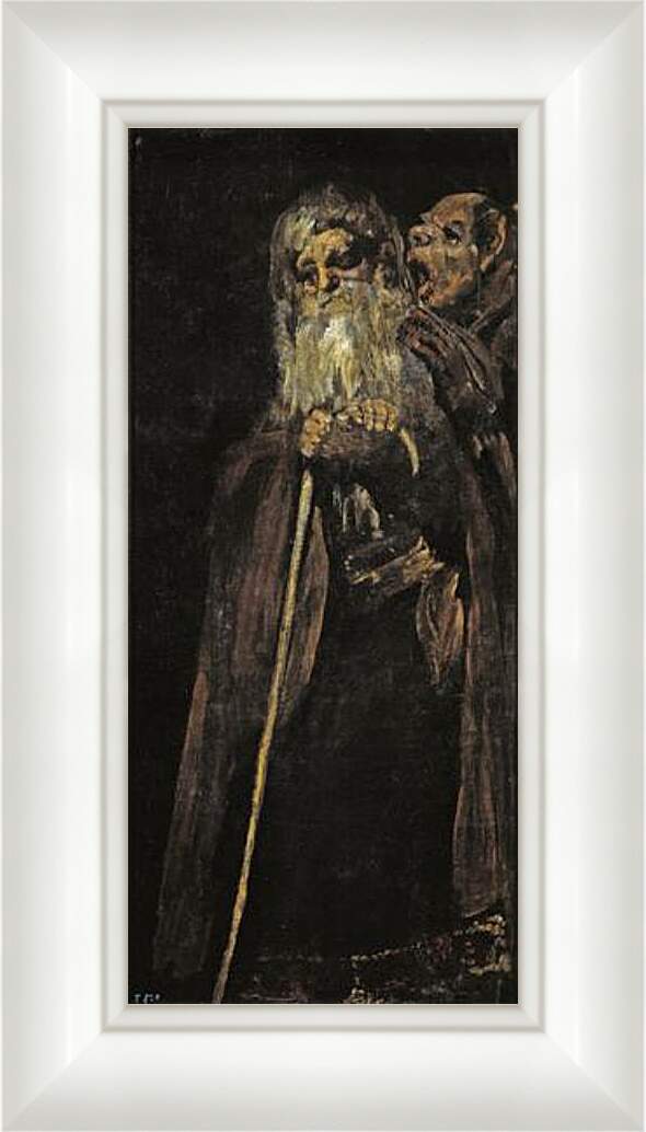 Картина в раме - Two Friars. Франсиско Гойя
