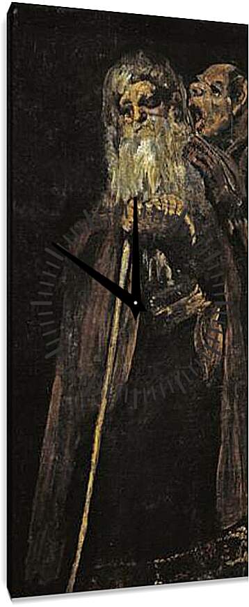Часы картина - Two Friars. Франсиско Гойя