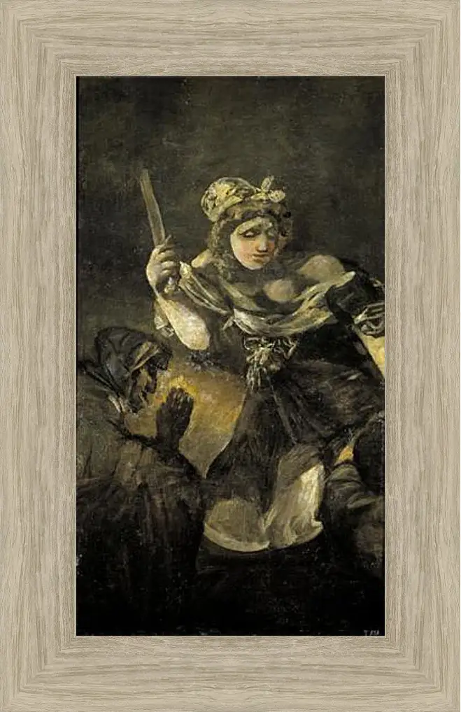 Картина в раме - Judith and Holoferns. Франсиско Гойя