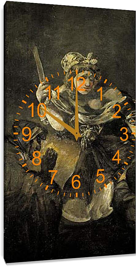 Часы картина - Judith and Holoferns. Франсиско Гойя