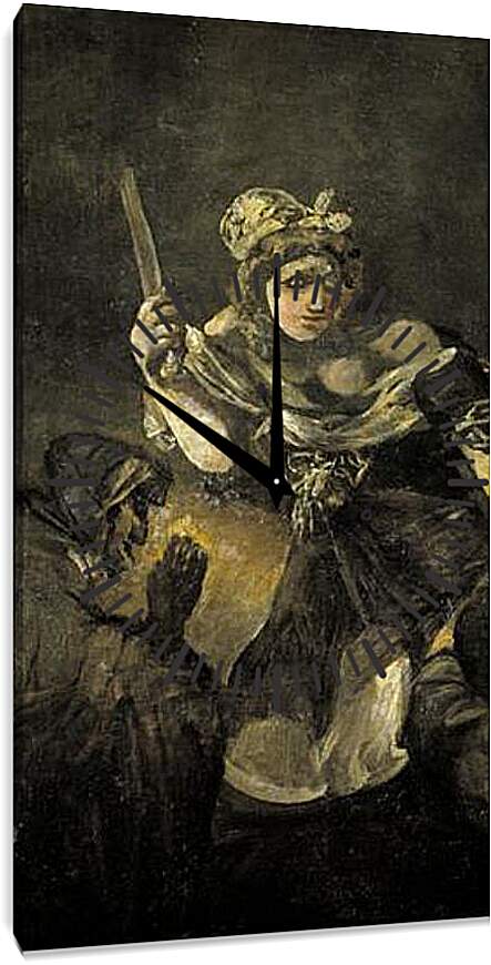 Часы картина - Judith and Holoferns. Франсиско Гойя