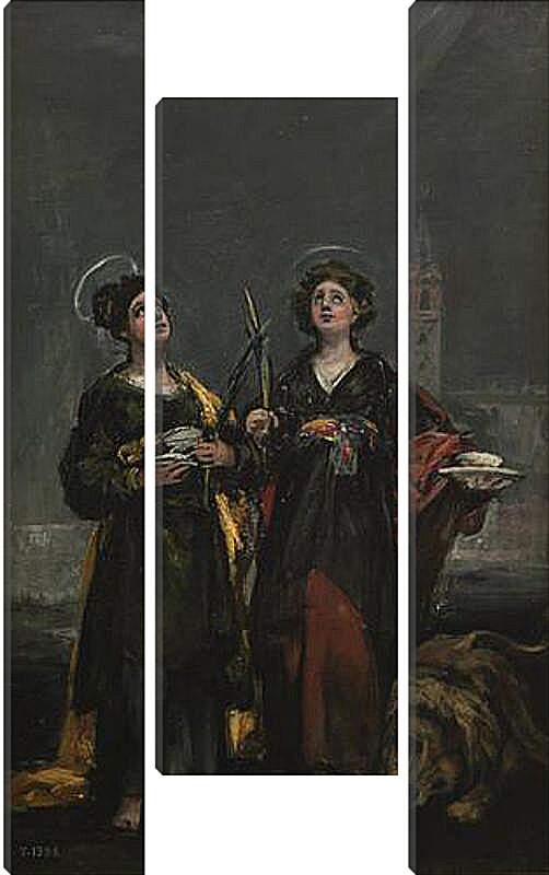 Модульная картина - Saint Justa and Saint Rufina. Франсиско Гойя