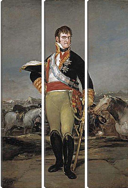 Модульная картина - Fernando VII at camp. Франсиско Гойя