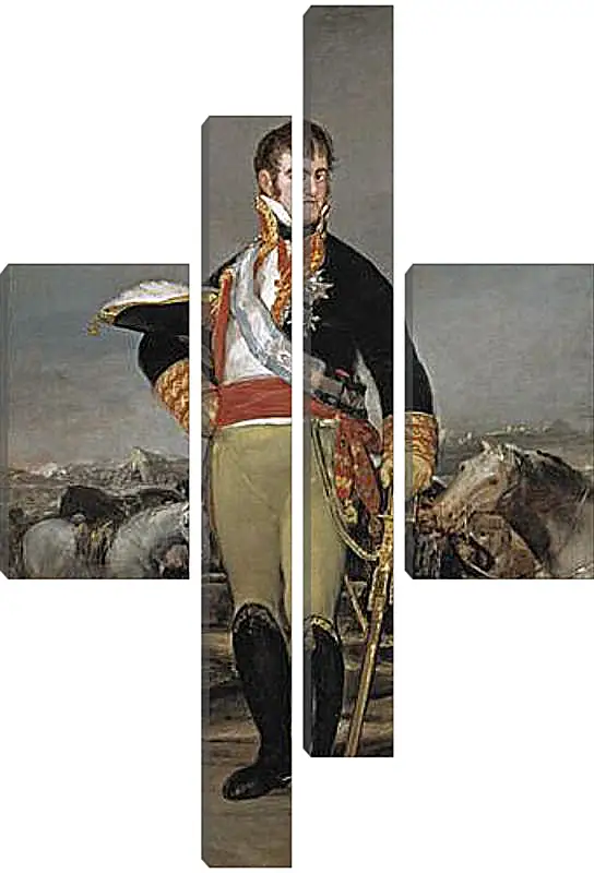 Модульная картина - Fernando VII at camp. Франсиско Гойя