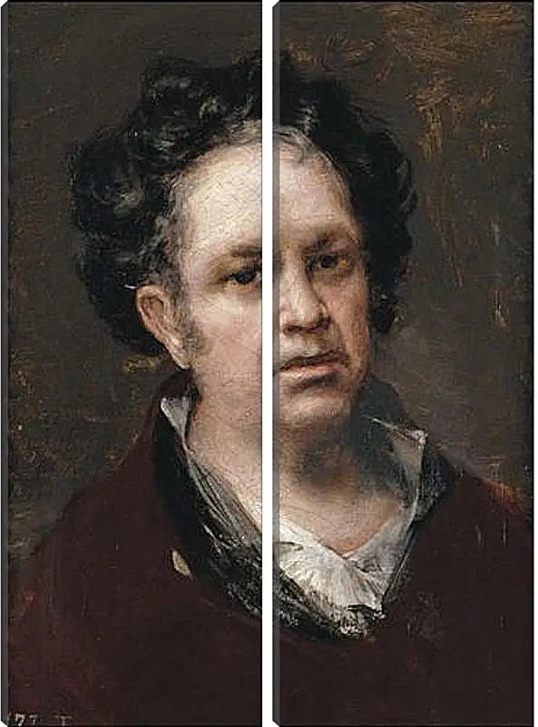 Модульная картина - Self-Portrait. Франсиско Гойя