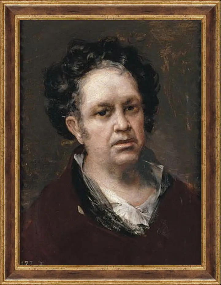 Картина в раме - Self-Portrait. Франсиско Гойя