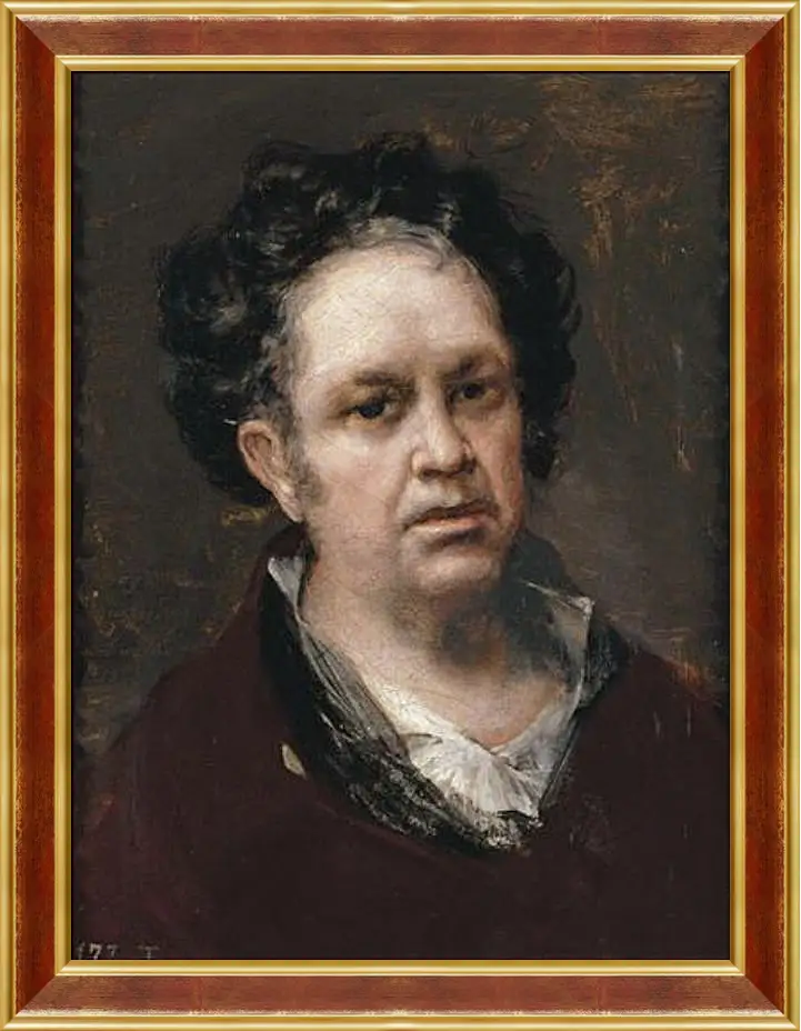 Картина в раме - Self-Portrait. Франсиско Гойя