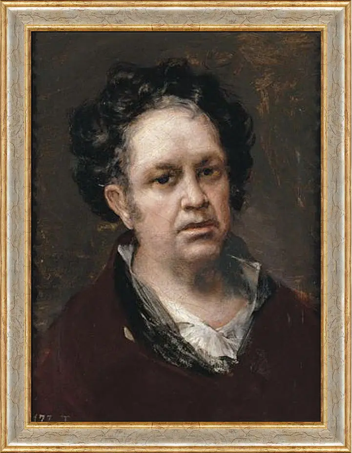 Картина в раме - Self-Portrait. Франсиско Гойя