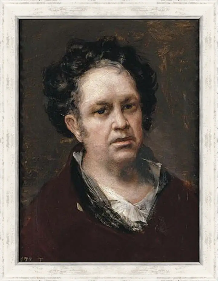 Картина в раме - Self-Portrait. Франсиско Гойя