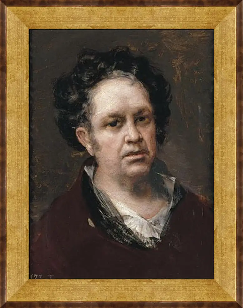 Картина в раме - Self-Portrait. Франсиско Гойя