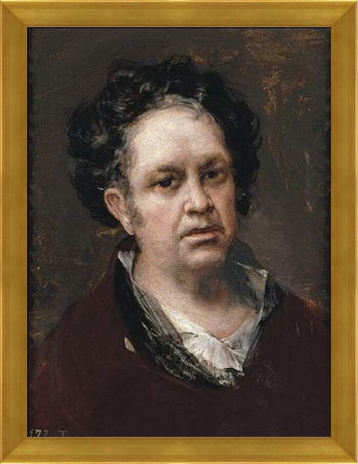 Картина в раме - Self-Portrait. Франсиско Гойя