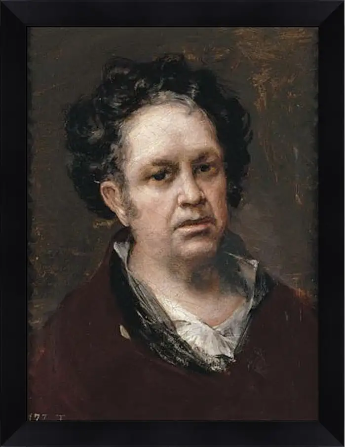 Картина в раме - Self-Portrait. Франсиско Гойя