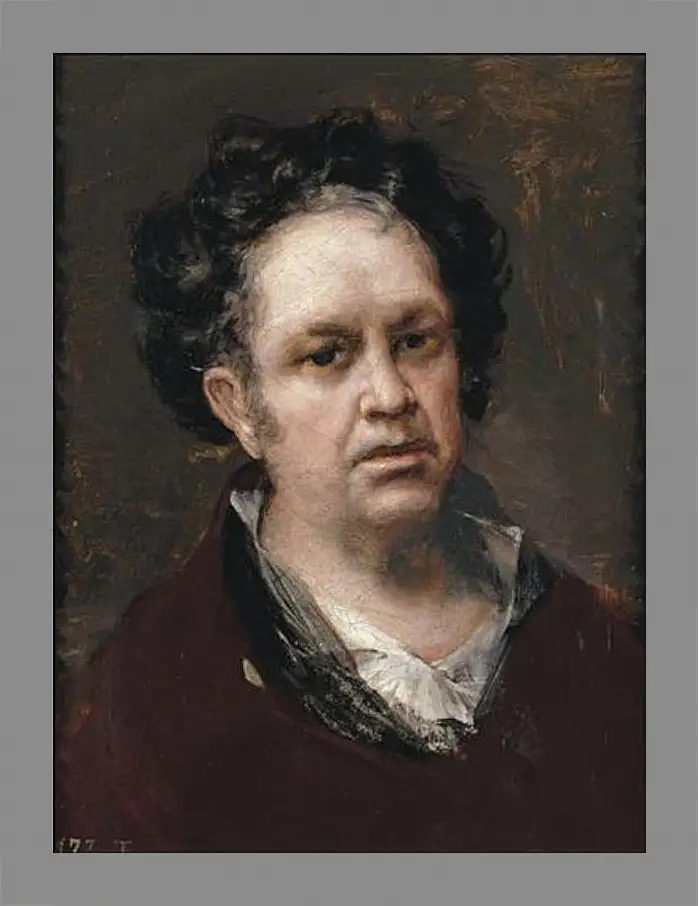 Картина в раме - Self-Portrait. Франсиско Гойя