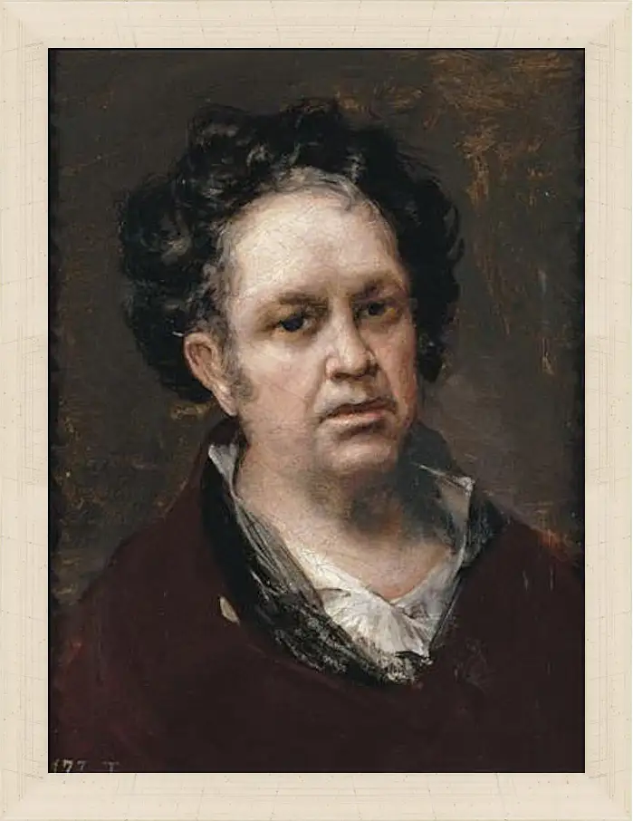 Картина в раме - Self-Portrait. Франсиско Гойя