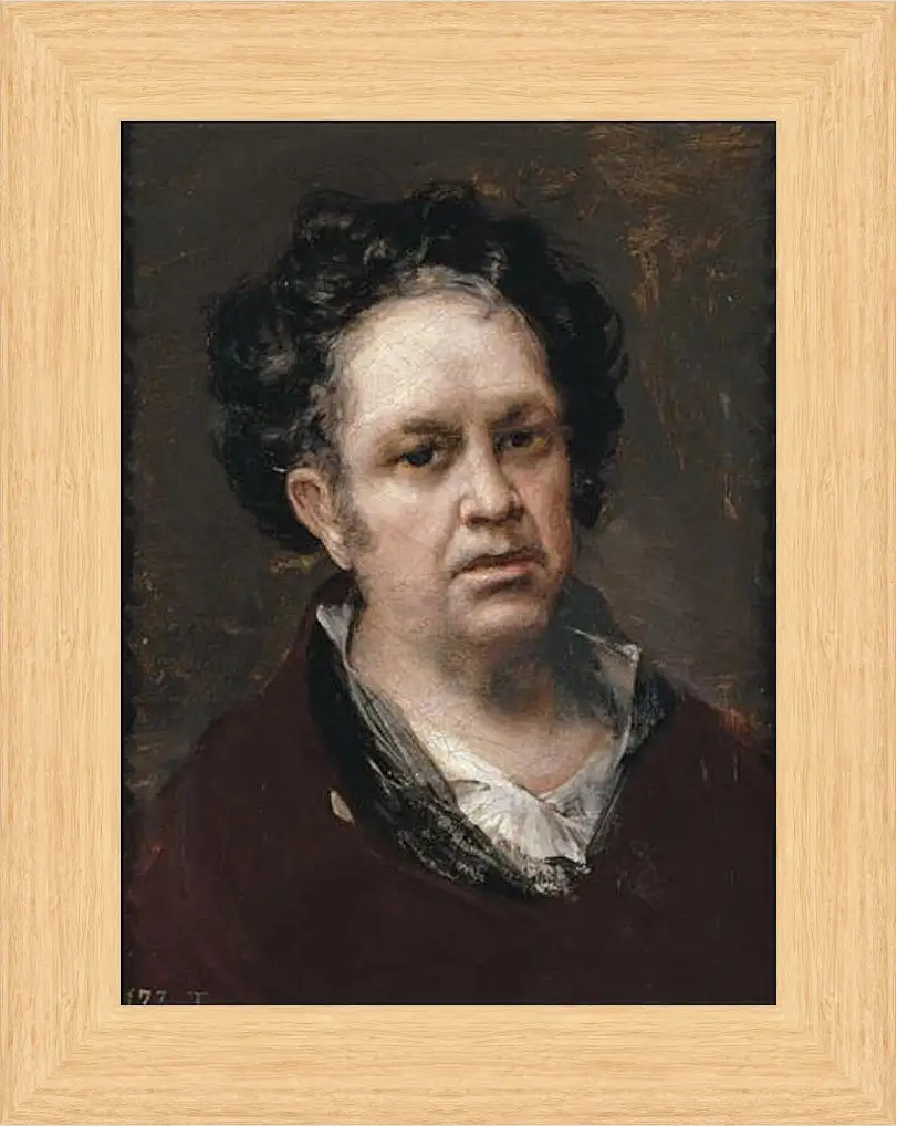 Картина в раме - Self-Portrait. Франсиско Гойя