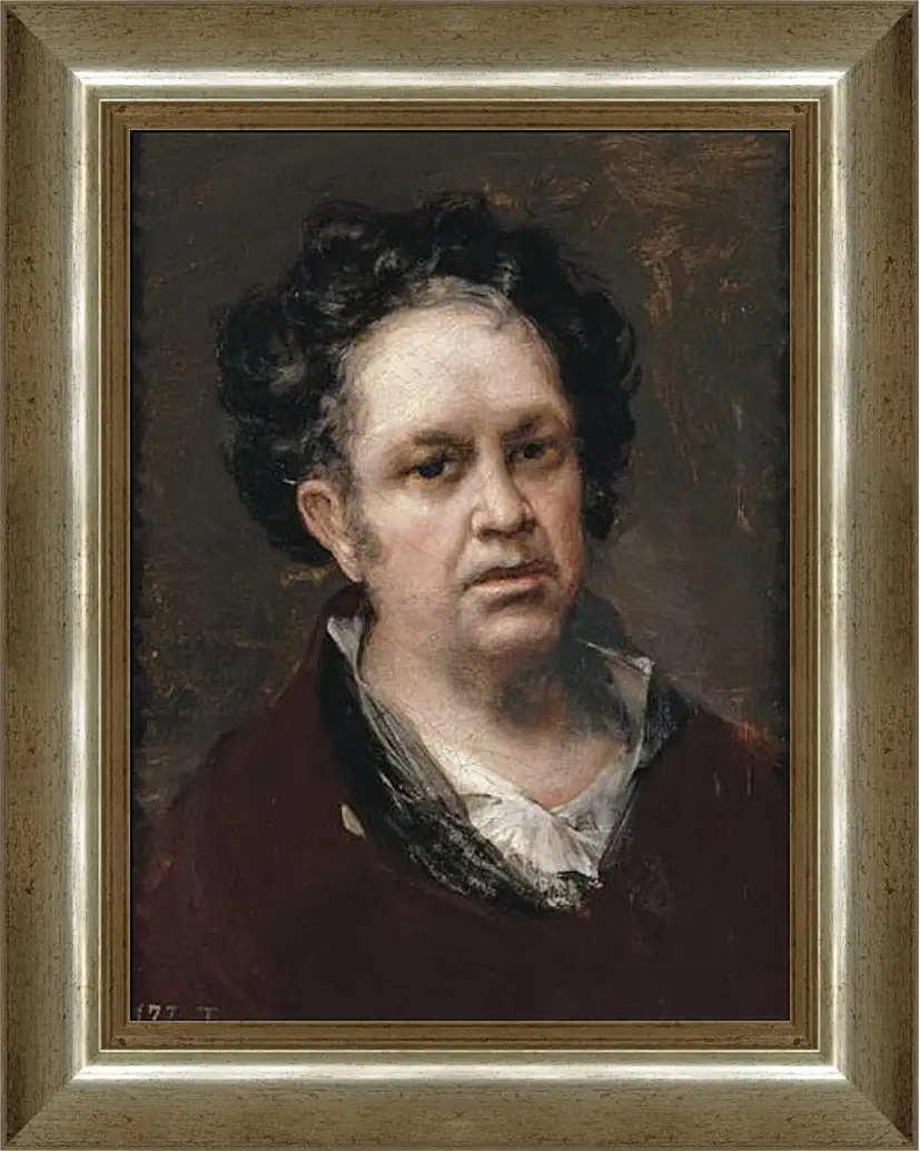 Картина в раме - Self-Portrait. Франсиско Гойя