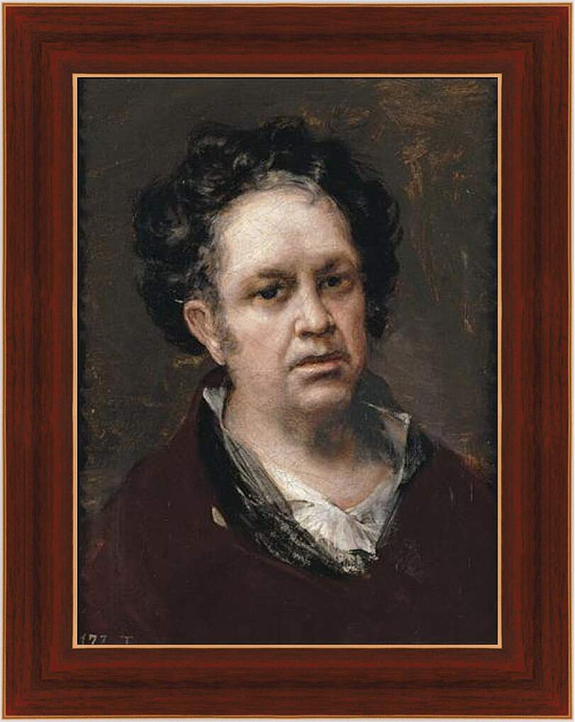 Картина в раме - Self-Portrait. Франсиско Гойя