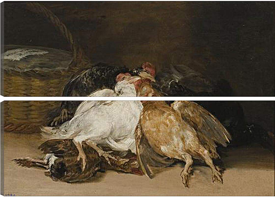 Модульная картина - Dead fowl. Франсиско Гойя